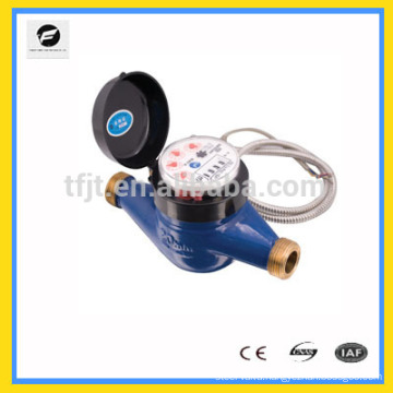 remote control water meter with wireless remote for measuring the volume of water flow